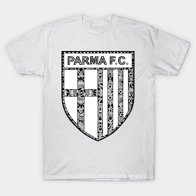 PARMA FC DOODLE T-Shirt by dedesuperman